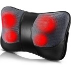 Multifunctional Heated Shiatsu Neck Massage Pillow