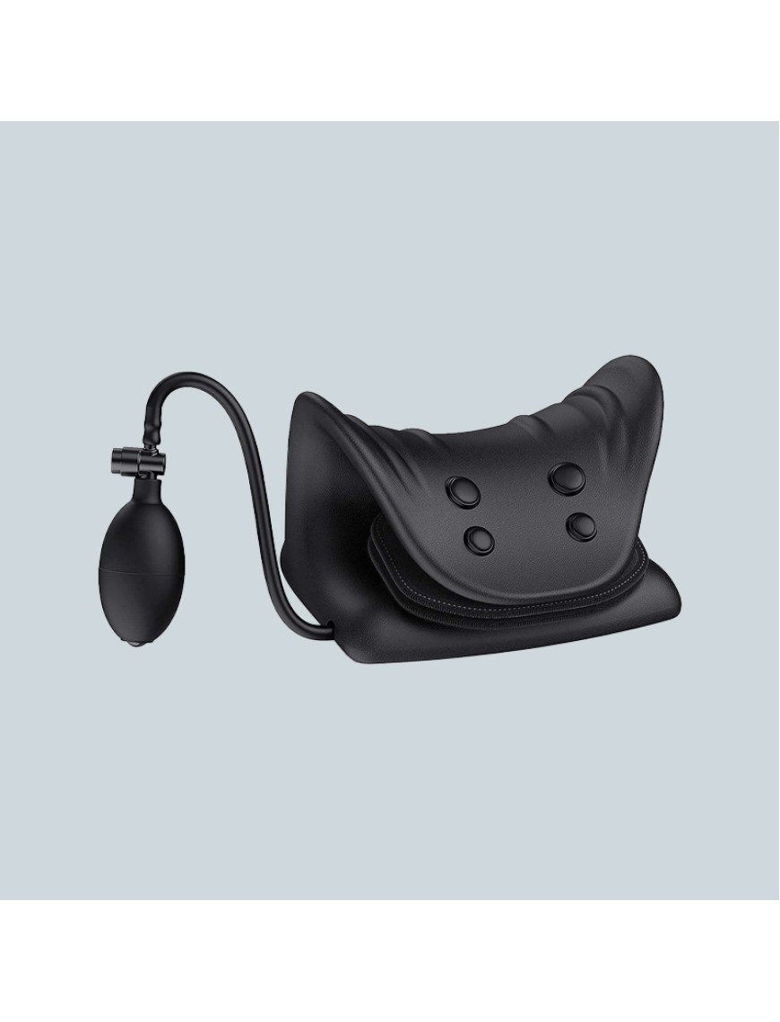 PU airbag traction neck and shoulder massage pillow