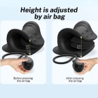 PU airbag traction neck and shoulder massage pillow
