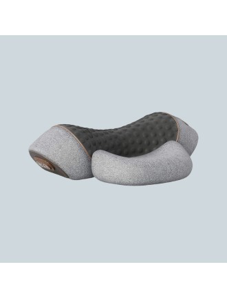Hot compress vibration spine support massage pillow