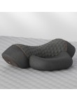 Hot compress vibration spine support massage pillow