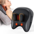 Modern heated neck shoulder waist and leg massage pillow