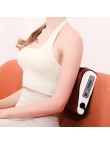 Multifunctional electric heating acupressure massage pillow