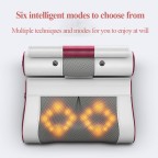 Full-effect heat kneading massage pillow