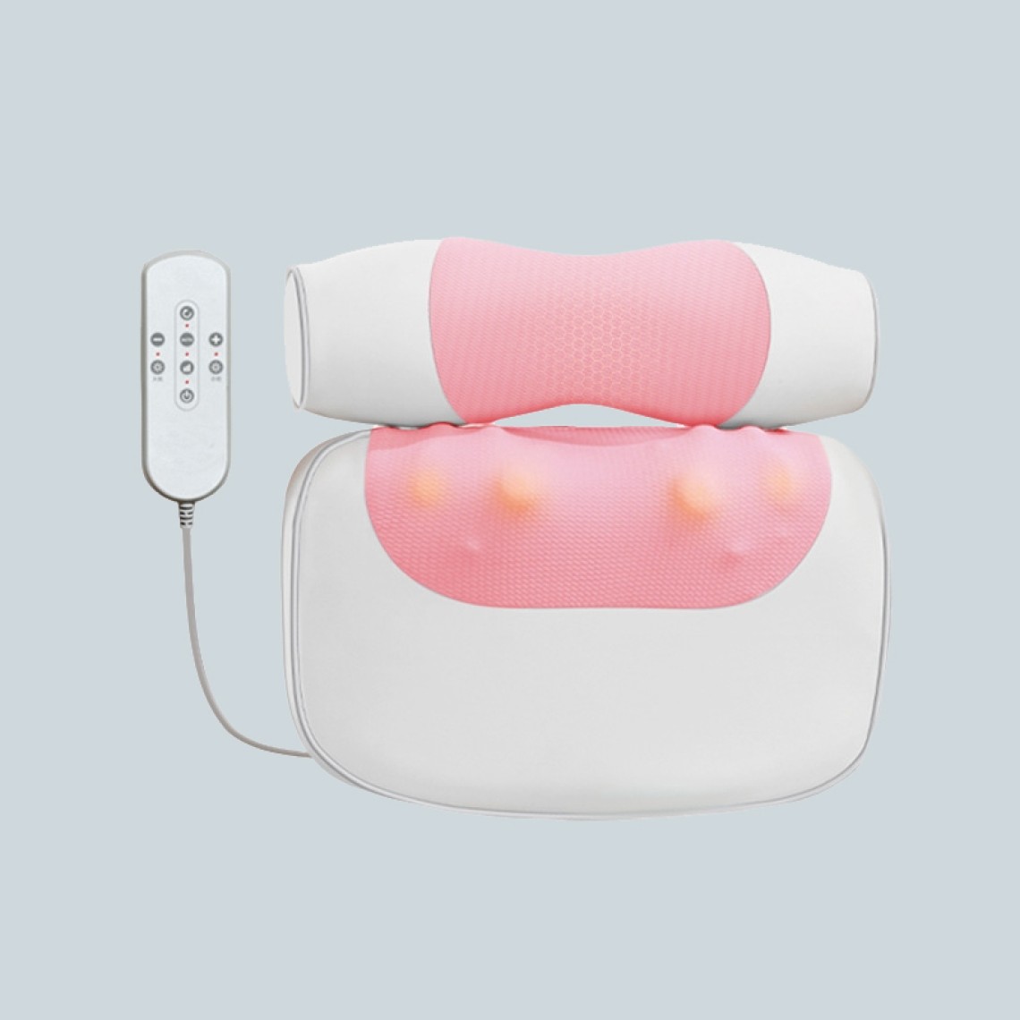 Multi-dimensional portable massage pillow