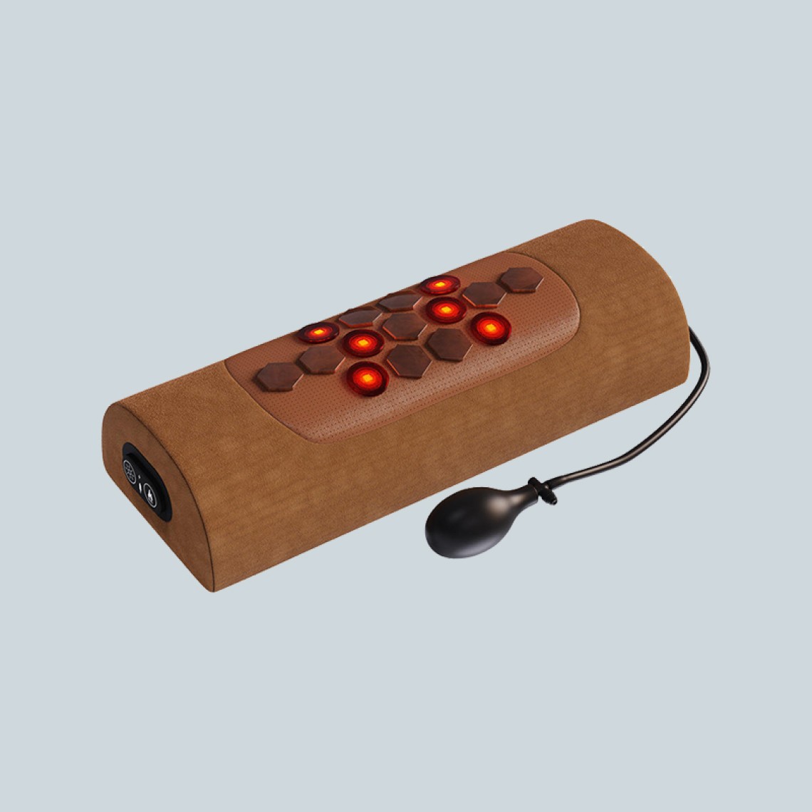 High-efficiency hot compress cervical massage pillow