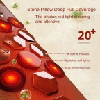 High-efficiency hot compress cervical massage pillow