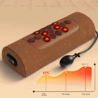 High-efficiency hot compress cervical massage pillow