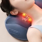 Electric cervical vertebra acupressure massage pillow