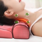 Intelligent multifunctional cervical massage pillow