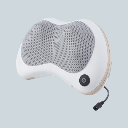 Kneading and heating multi-functional household massage pillow