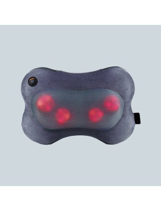 Portable electric heating neck and shoulder massage pillow