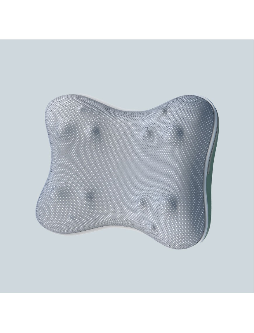 Multifunctional hot kneading neck and back massage pillow