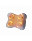 Multifunctional hot kneading neck and back massage pillow