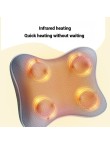 Multifunctional hot kneading neck and back massage pillow