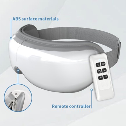 Simple and intelligent heated eye massager