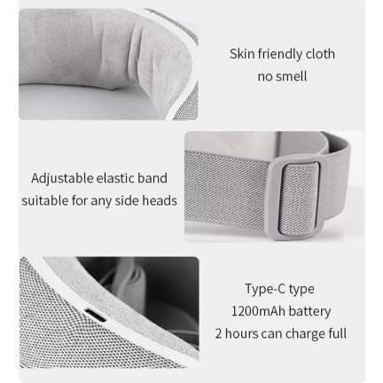 Portable airbag eye hot compress massager