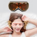 Black Gentle Eye Warm Compress Massager