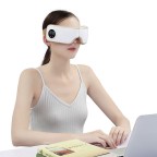 Smart hot compress air pressure eye massager