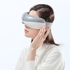 Smart hot air bag eye massager