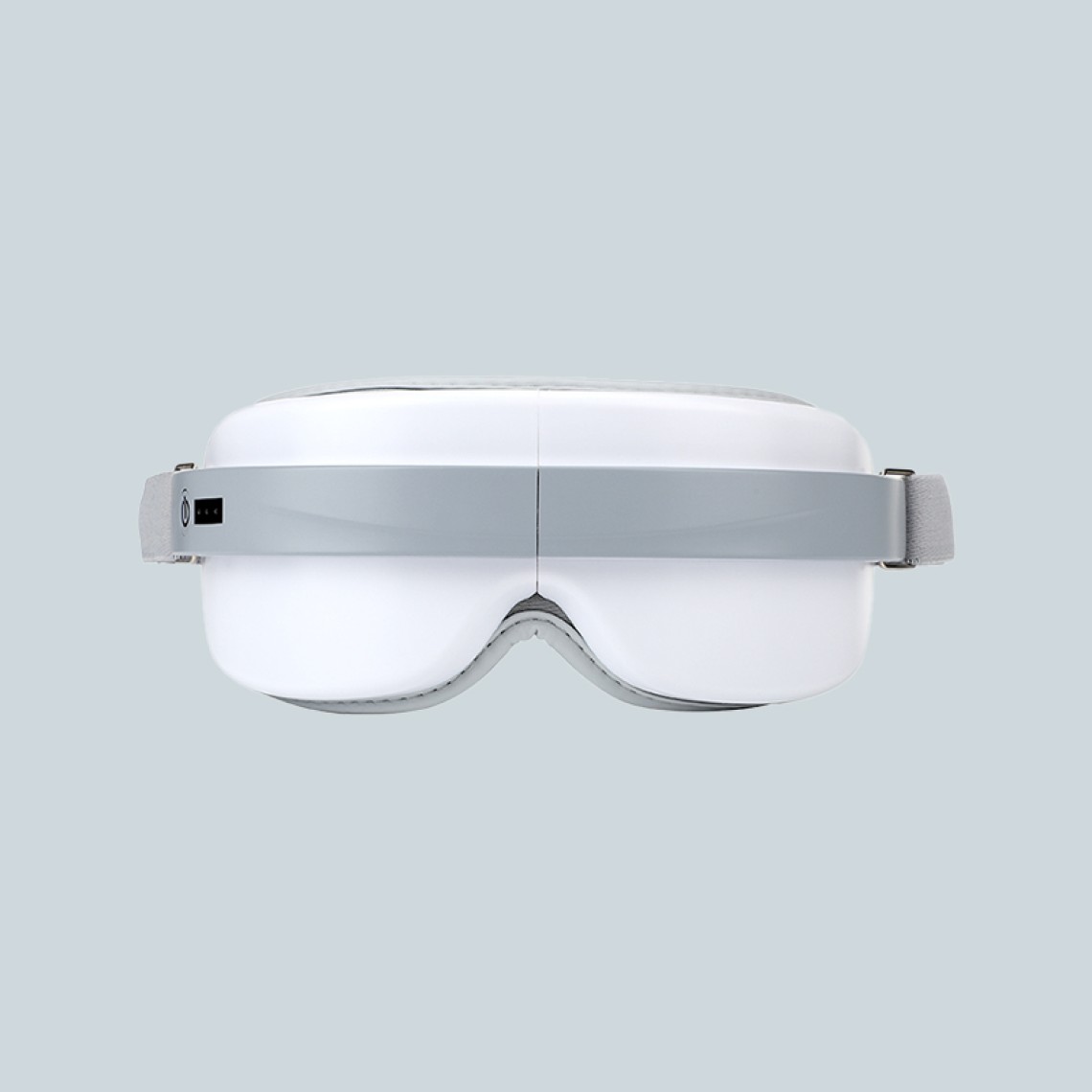 Electric heated eye massager