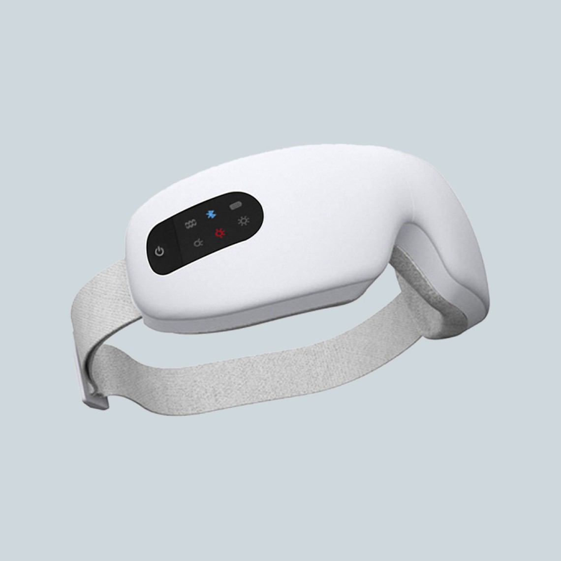 Wireless heated eye massager