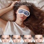 Wireless air compressor eye massager