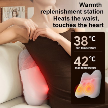 Deep Kneading Rolling Neck and Back Massage Pillow