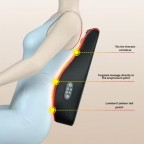 Heated Vibrating Neck and Shoulder Massage Pillow