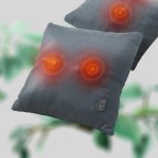 Wireless Heating Shiatsu Back Massage Pillow