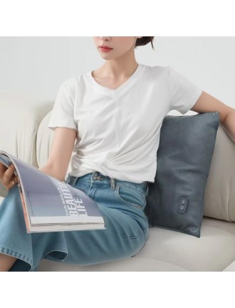 Wireless Heating Shiatsu Back Massage Pillow