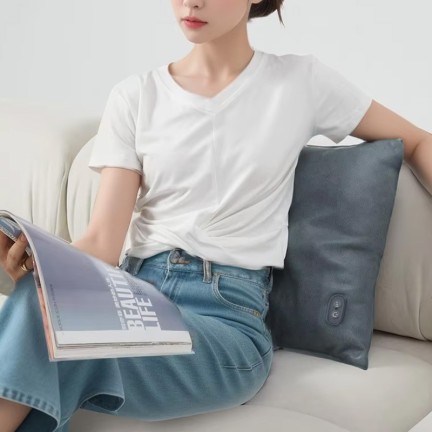 Wireless Heating Shiatsu Back Massage Pillow