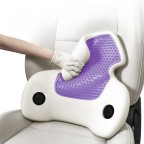 Orthopedic memory foam lumbar back cushion
