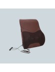 Electric multifunctional waist back and neck massage cushion