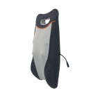 Multifunctional heated back and waist massage cushion