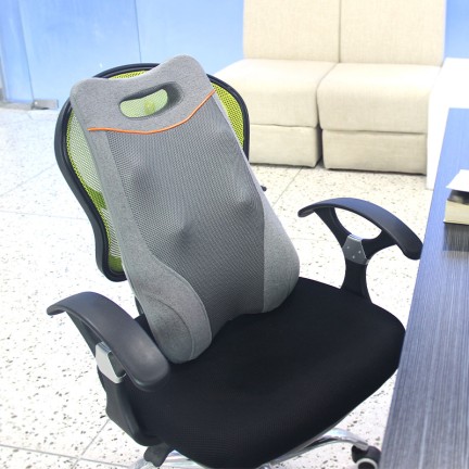 Multifunctional heated back and waist massage cushion