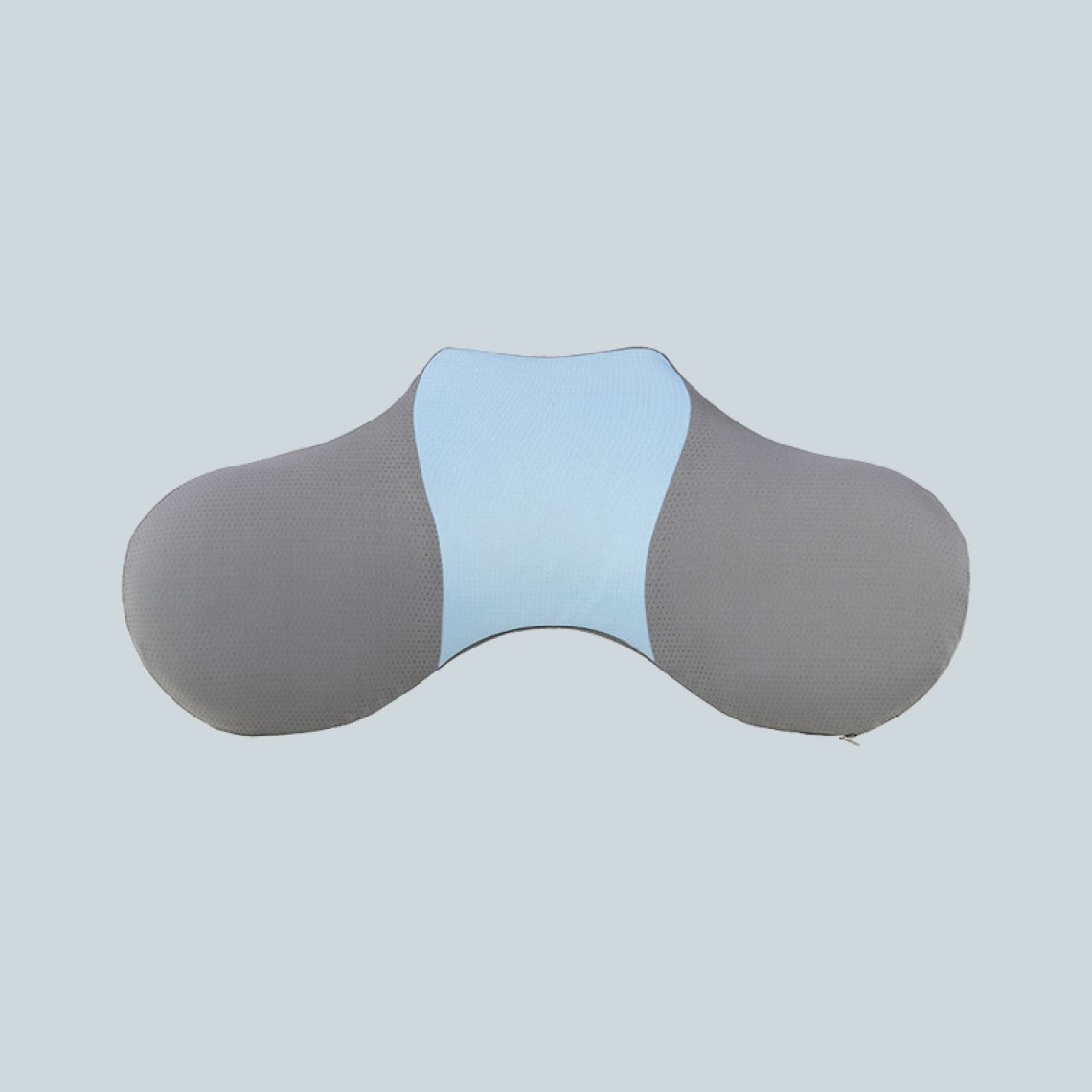 Vibrating back support massage pillow