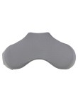 Vibrating back support massage pillow