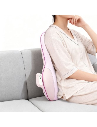 Cordless Heated Roller Back Massage Cushion