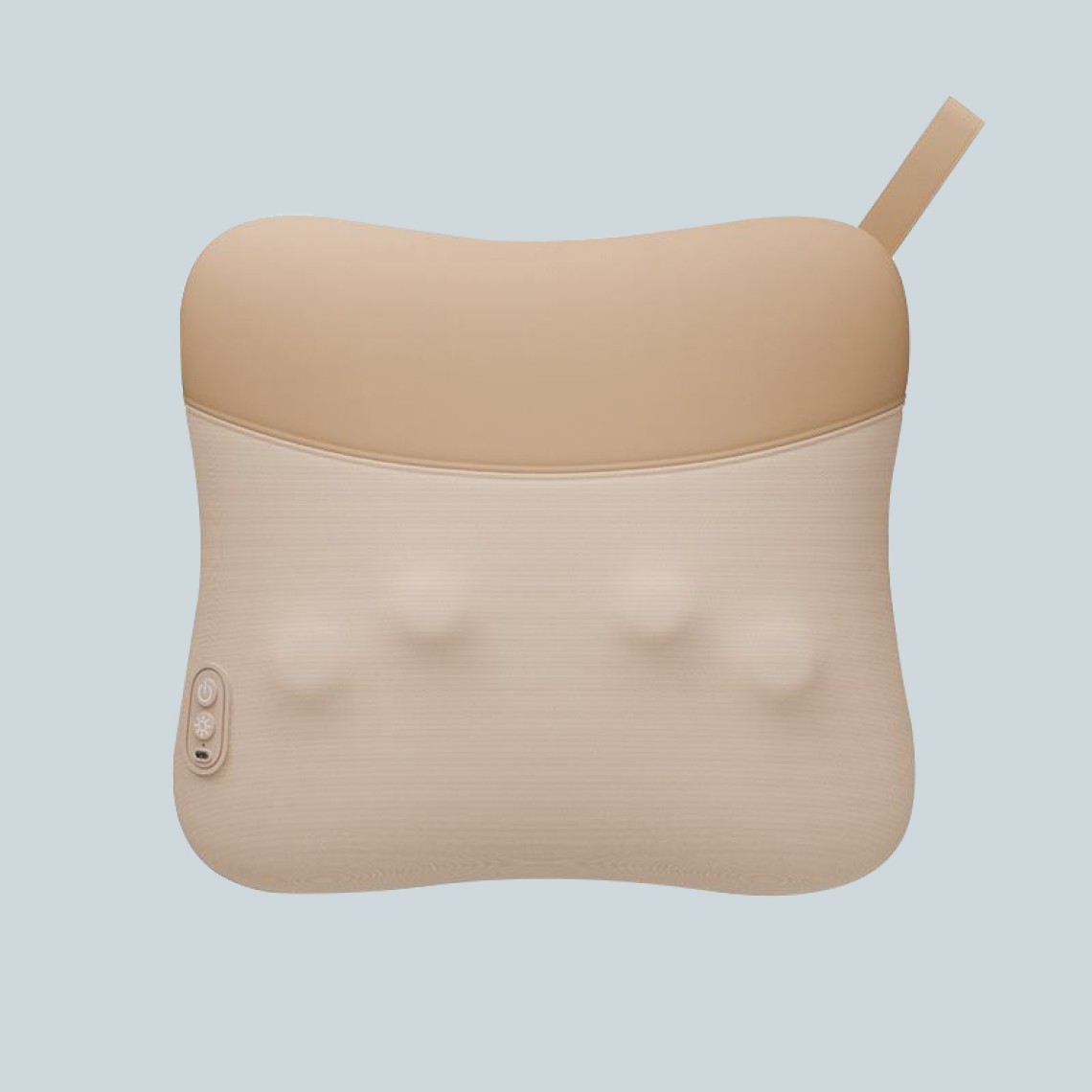 Fully automatic rechargeable kneading massage cushion