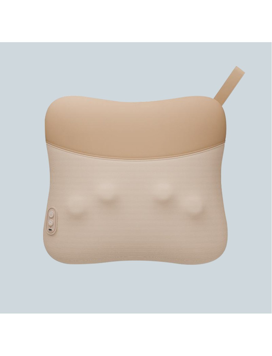 Fully automatic rechargeable kneading massage cushion