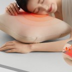 Fully automatic rechargeable kneading massage cushion