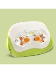 Portable 3D Heat Kneading Neck and Back Massage Pillow