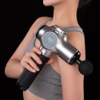 Touch-sensitive deep fascia massage gun
