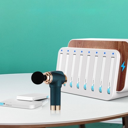 Electronic hot compress eye massager