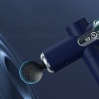 Portable wireless deep fascia massage gun