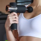 Mini C-type portable deep fascia massage gun