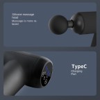 Portable fascia relaxation massage gun