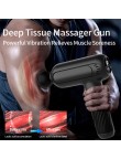 Portable deep tissue massage gun