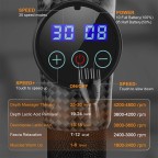 30-speed deep hammer massage gun